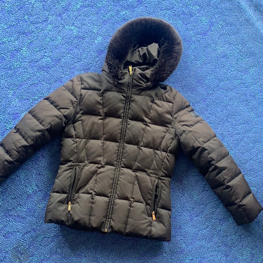 Calvin Klein Faux Fur Hooded Winter Jacket